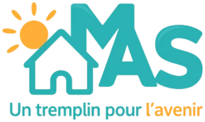 Logo de la Maison Accueil Solidarite (M.A.S.), un tremplin pour l'avenir